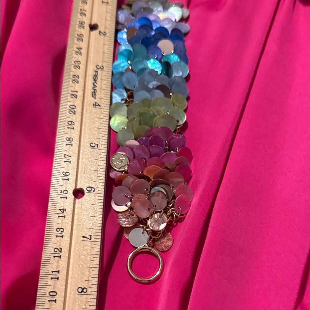 Juicy Couture Sequin Bracelet with Star Charm - Picture 7 of 9